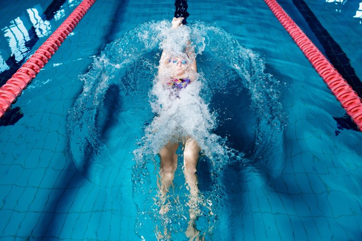 backstroke start